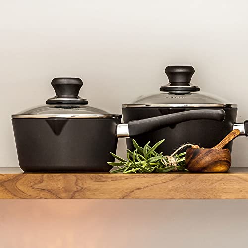 Scanpan Saucepan Classic 16 Cm 1.0L With Glass Lid / Glass Cover - Not suitable for induction