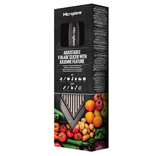 Spécialités de microplanes - Slicer de Serie V-Rasp Julienne Zwart