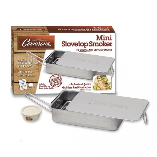 Camerons Gourmet Mini Stainless Steel Smoker 28,5X17X7,5