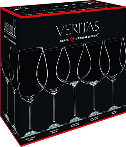 Riedel Veritas Moscato/Coupe/Martini Glass, Pack of 2, 8.47 fluid ounce.