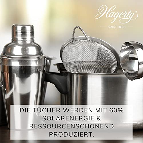 Hagerty witte metalen stofdoek 55x36cm