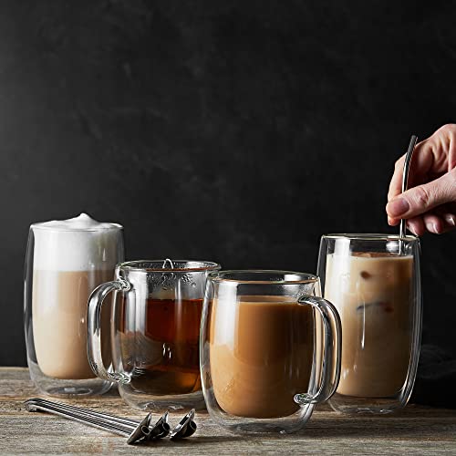 Zwilling Sorrento Verre à double paroi avec poignée, double expresso (ensemble de 2) - 130 ml