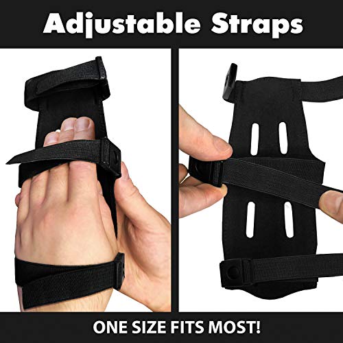 KESHES Boogschieten Armguard Protector Armguard 23 cm / Guard 9" Zwart