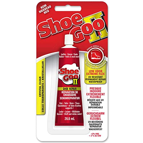 Shoe Goo Ii (2) Shoe Repair Glue 26.6Ml Crystal Clear Permanent Adhesive