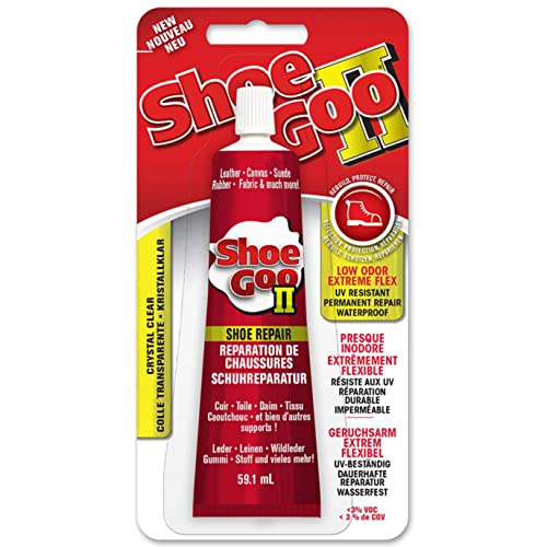 Shoe Goo Ii (2) Schoenreparatielijm 59,1 ml kristalheldere permanente lijm
