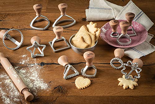 Marcato Classic Ravioli Maker Stamp Heart Shape 5 cm