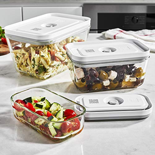 ZWILLING Fresh & Save Bewaardozen, glas3-delige set