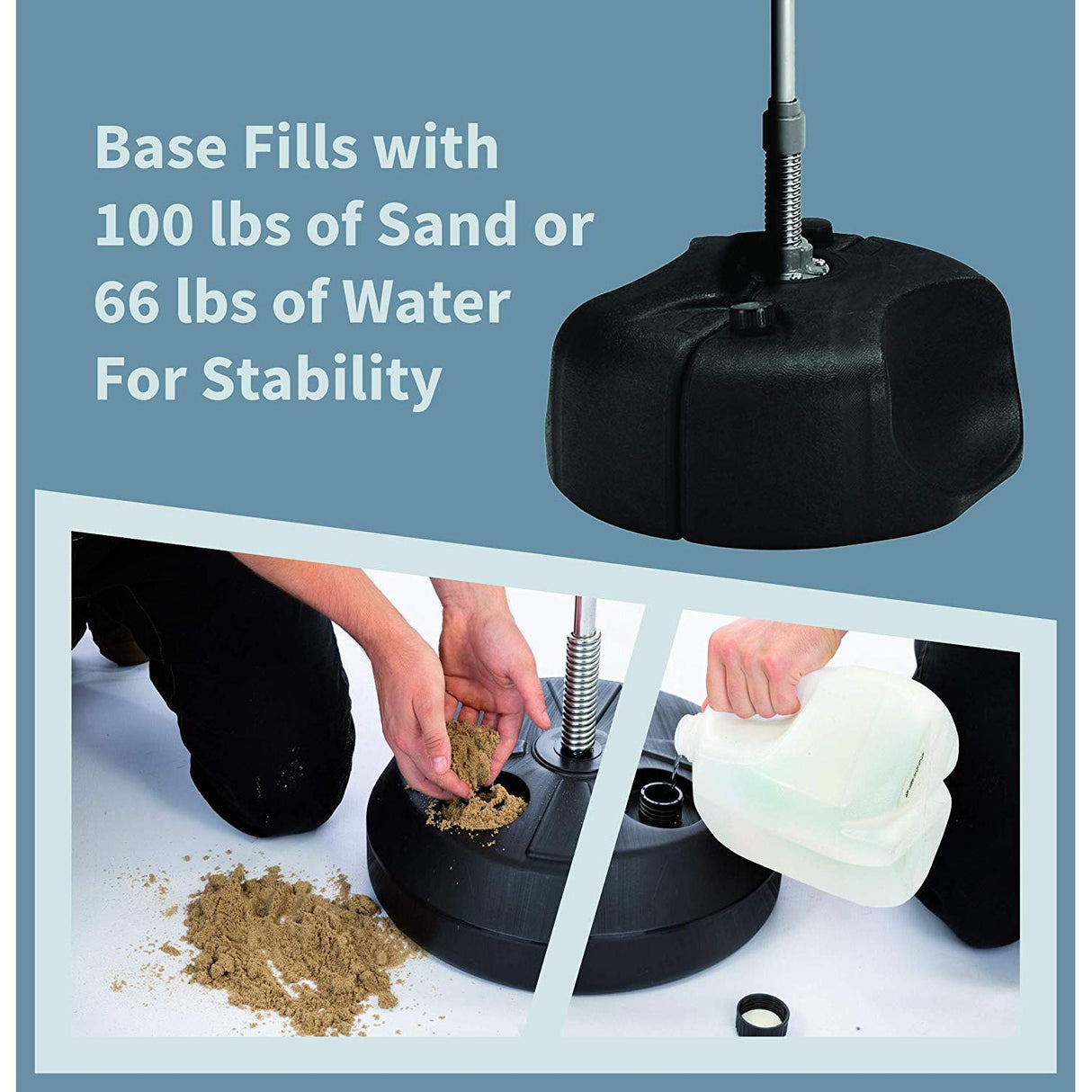 Tech Tools Punching Reflex Boxing Bag With Stand, Height Adjustable