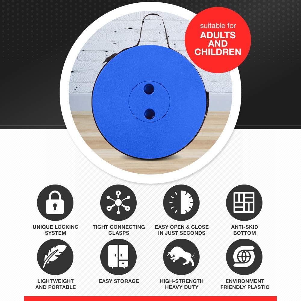 Splendole Outdoor Camping portable Retractable Folding Stool Compact Easy To Store