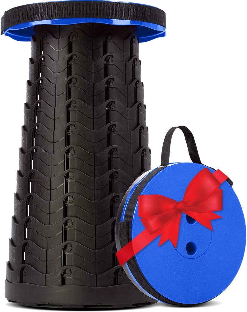 Splendole Outdoor Camping portable Retractable Folding Stool Compact Easy To Store