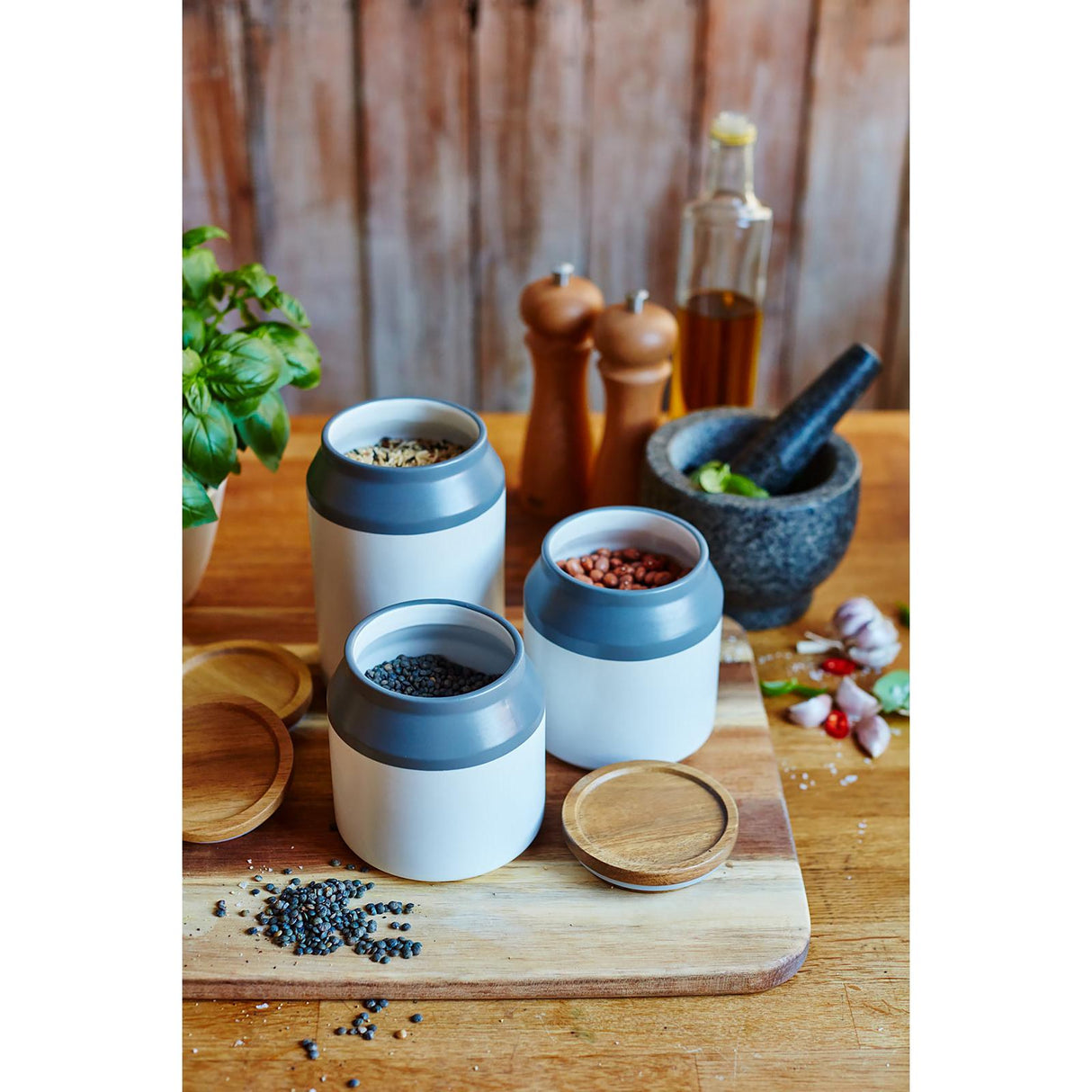 Jamie Oliver Salt & Pepper Grind Mills H17Cm