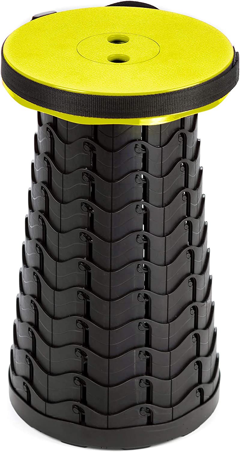 Splendole Outdoor Camping portable Retractable Folding Stool Compact Easy To Store