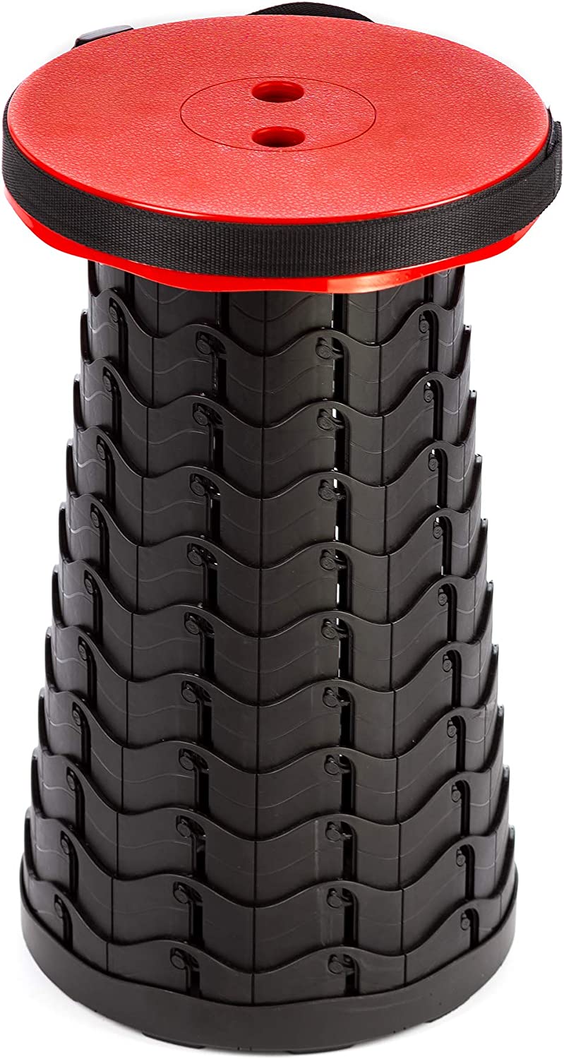 Splendole Outdoor Camping portable Retractable Folding Stool Compact Easy To Store