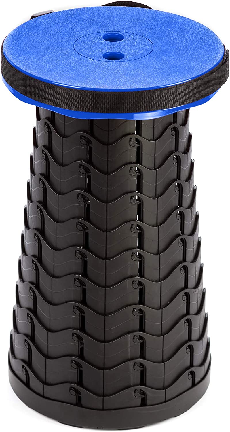 Splendole Outdoor Camping portable Retractable Folding Stool Compact Easy To Store