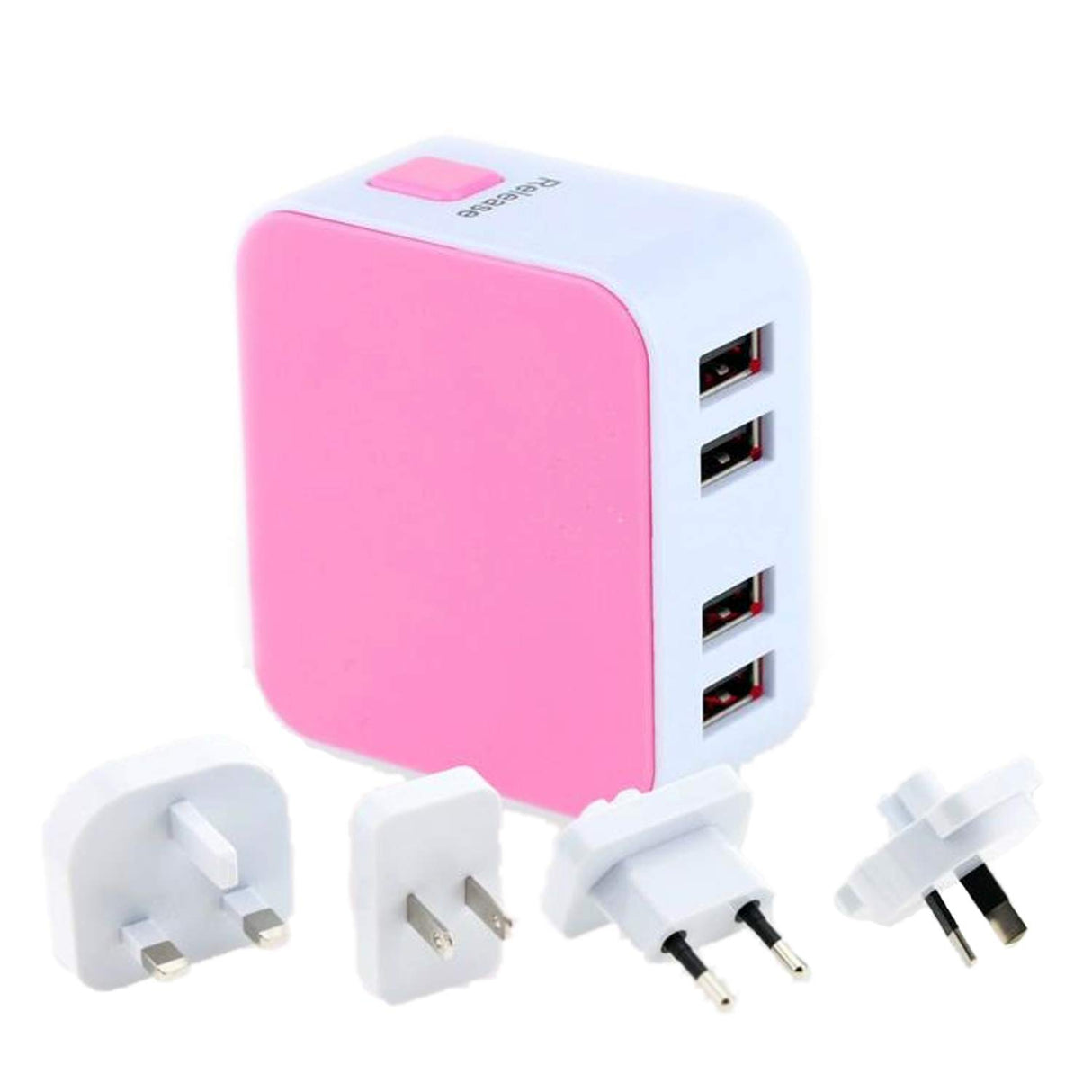 Homeplace Worldwide Universelle internationale Reisen mit 4-Port-USB-Smart-Wall-Ladeanschlüssen