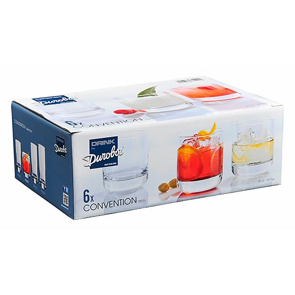 Durobor 6 Tumblers Bubble 29cl