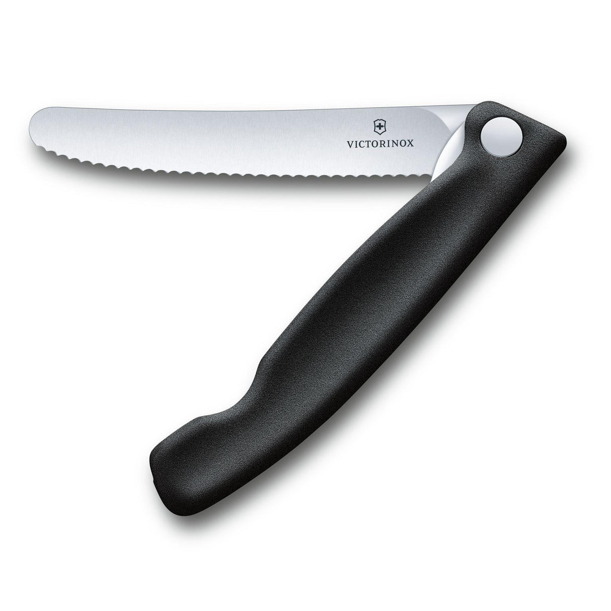 Victorinox Swiss Classic Flinable et légère couteau d'alimentation légère Edge ondule noir