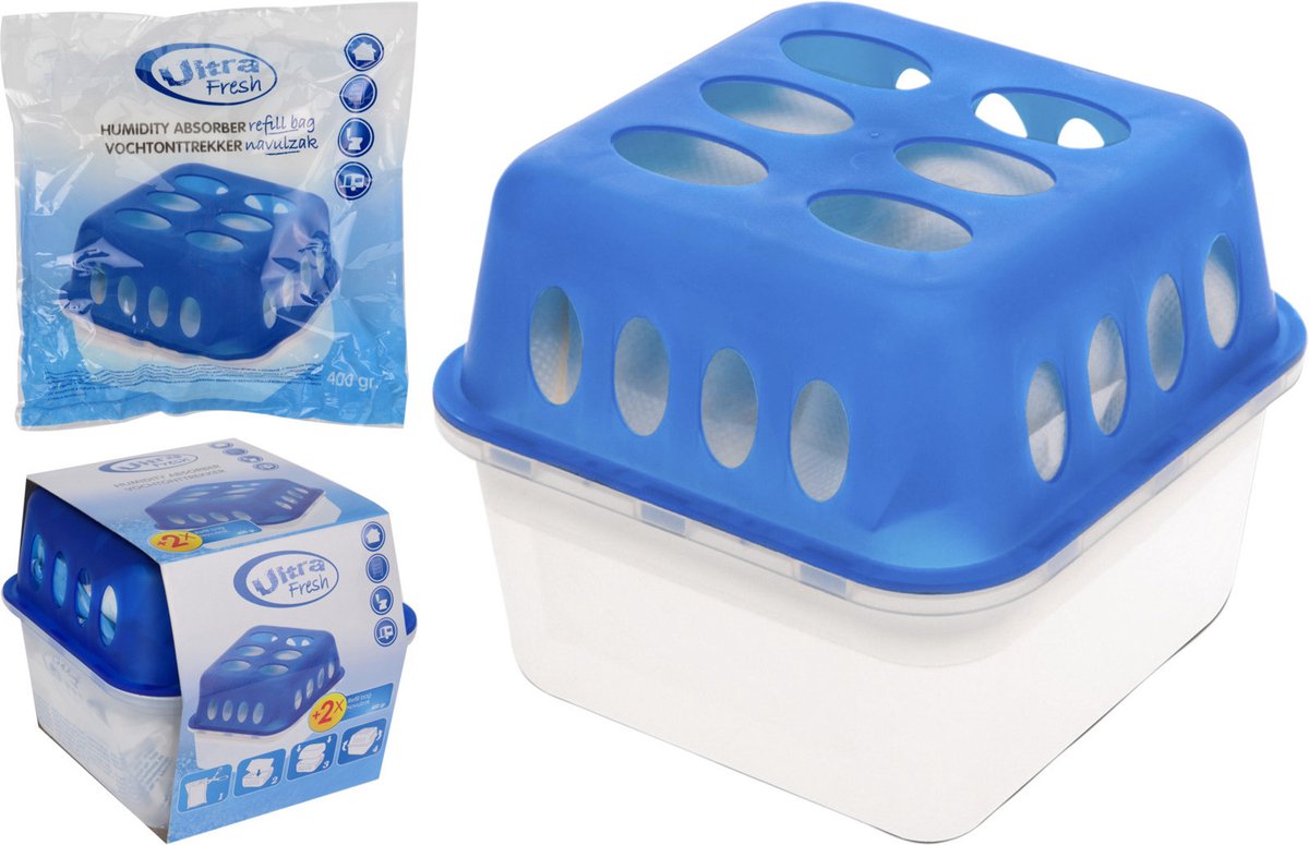 Excellent Houseware Dehumidifier with Two 400 ml Refils