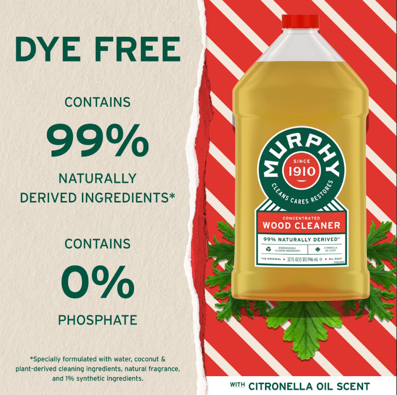 Murphy's Oil Soap Wood Cleaner for Natural Shine