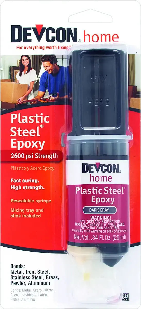 Devcon 62345 S-6 High Strength Plastic Steel® Stahlgefülltes Epoxidharz