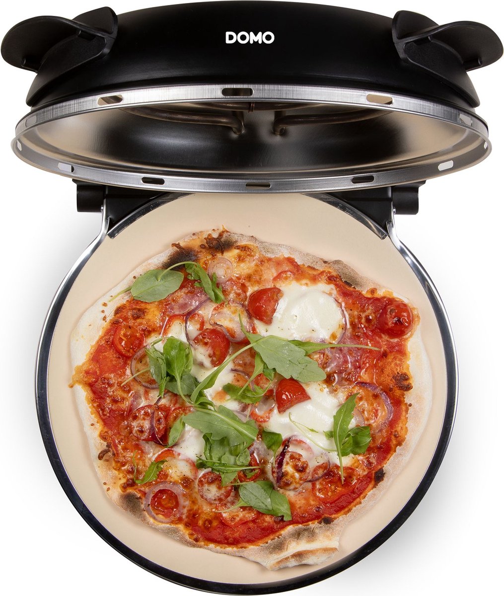 Domo Pizza Oven My Express Pizza Black - Pizza Oven met steen