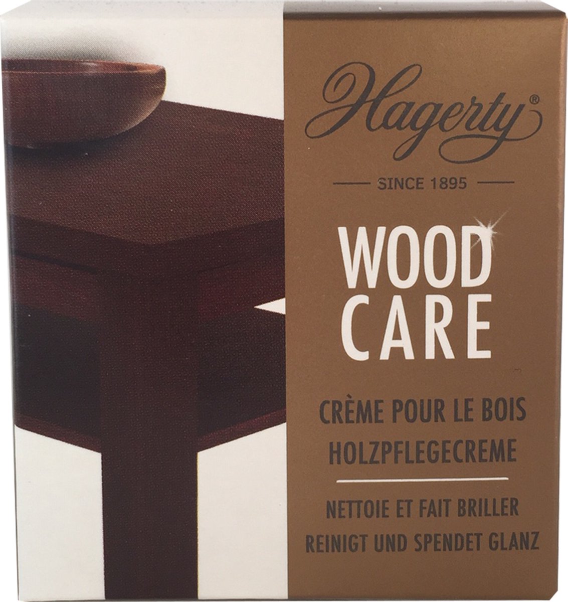 Hagerty Wood Care Cream - White line 125 ml