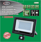 Hofftech - LED Spotlight 100W Floodlight Motion Sensor IP -65