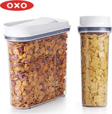 OXO Good Grips POP middelgrote ontbijtgranendispenser, 3,2 liter Set van twee