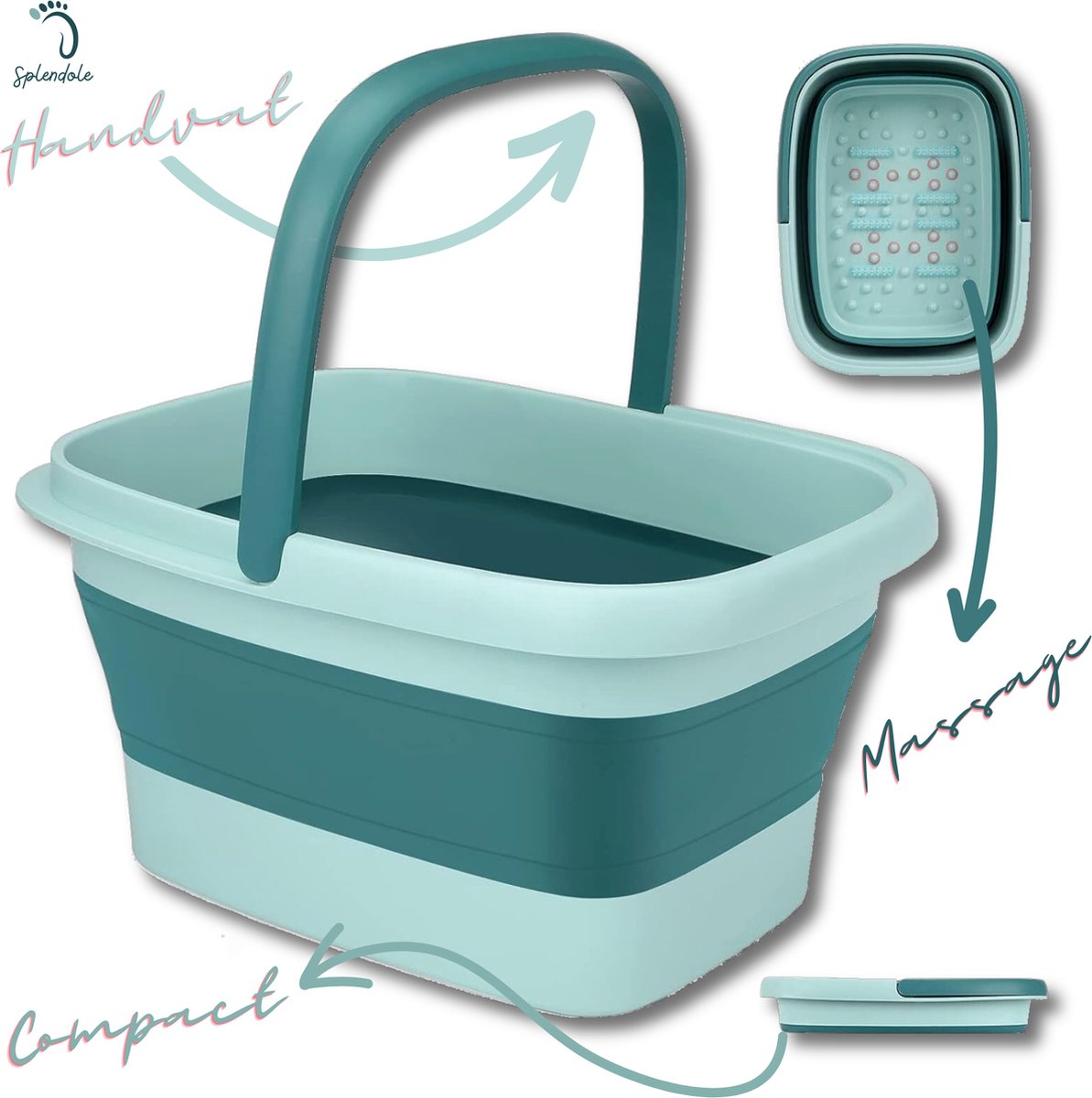 Splendole Footh Bath, pliable, 41L