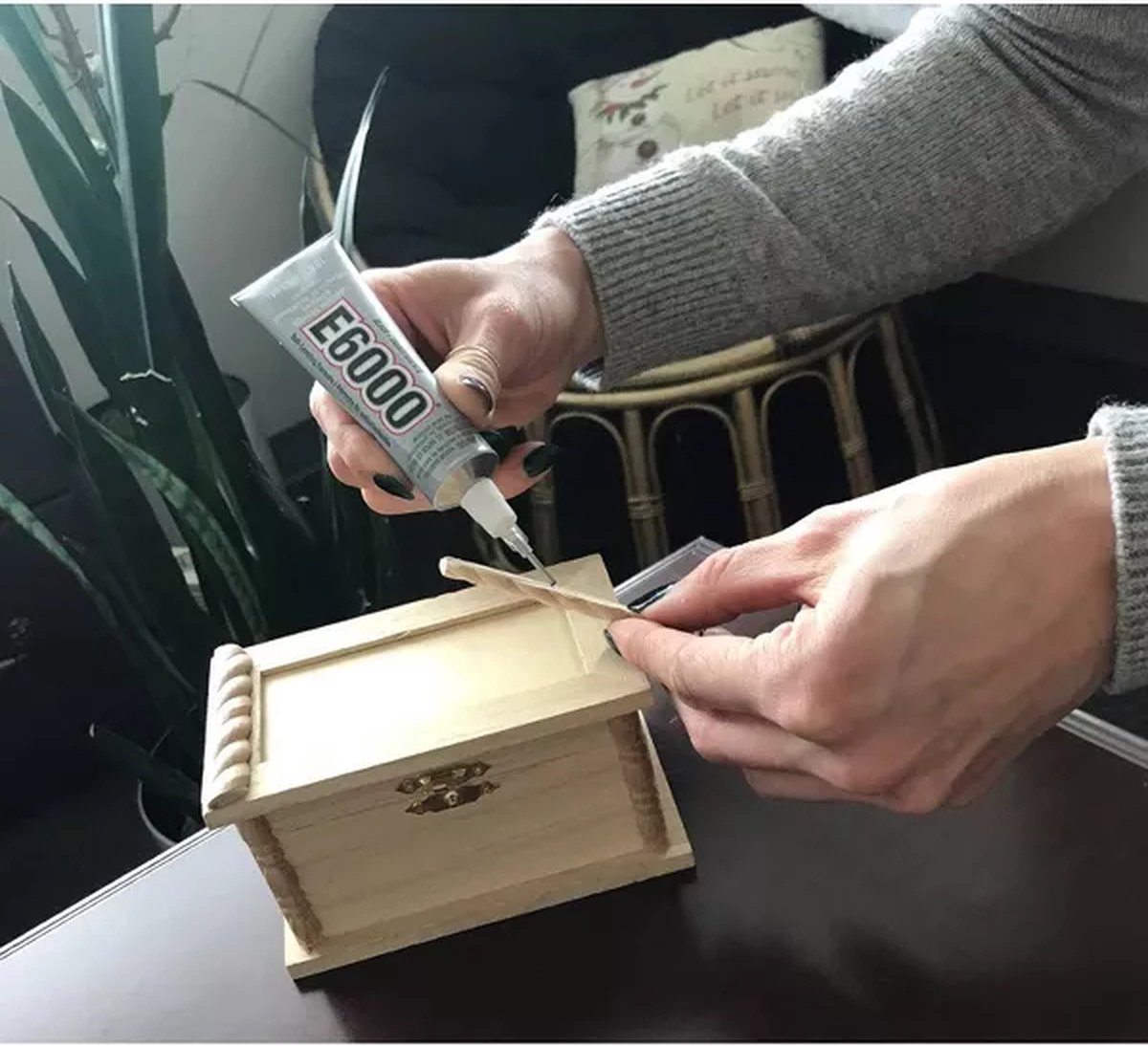 E6000 Transparent Glue tube 29ml - With Precision Needles