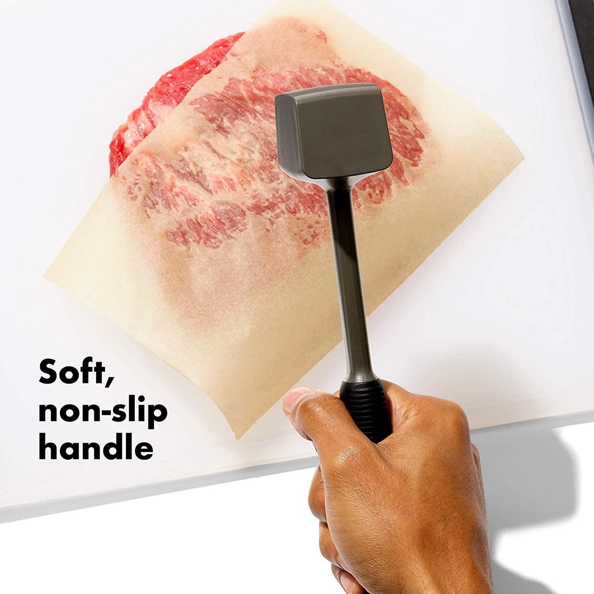 OXO Good Grips Meat Hammer - Plastic Exterior - Hygienic and Ergonomic