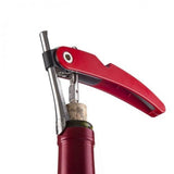 Vacu Vin Single Pull Corkscrew - Rood