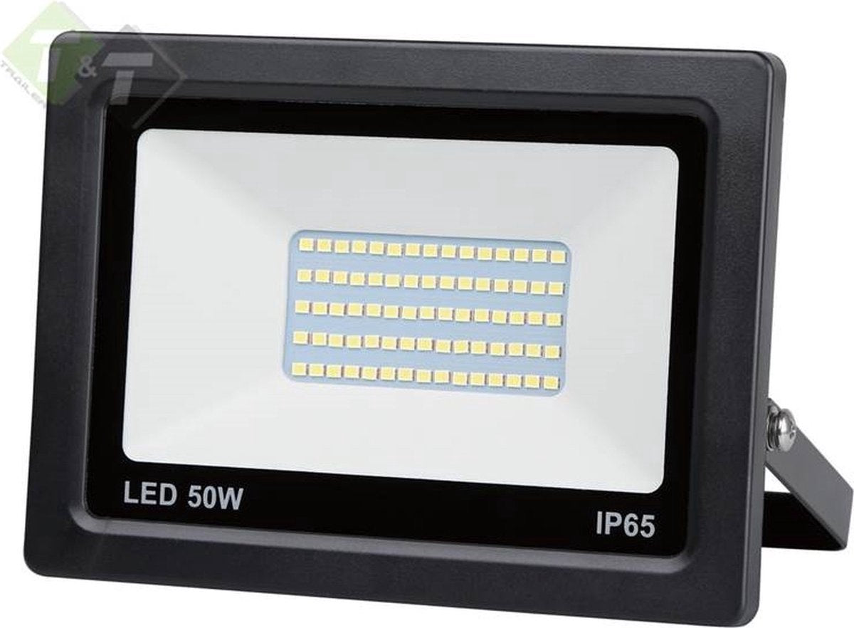 Hofftech 50W LED -bouwlamp - Energie -efficiënt - IP65 - 3500 lumen - 6000K