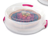 Metaltex Adjustable Cake Container, Polypropylene, Height from 8 and 15 cm