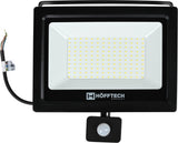 Hofftech - LED Spotlight 100W Floodlight Motion Sensor IP -65