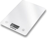 Inventim Digital Precision Kitchen Scale - 1 GR à 5 kg - Fonction Tare - Verre blanc