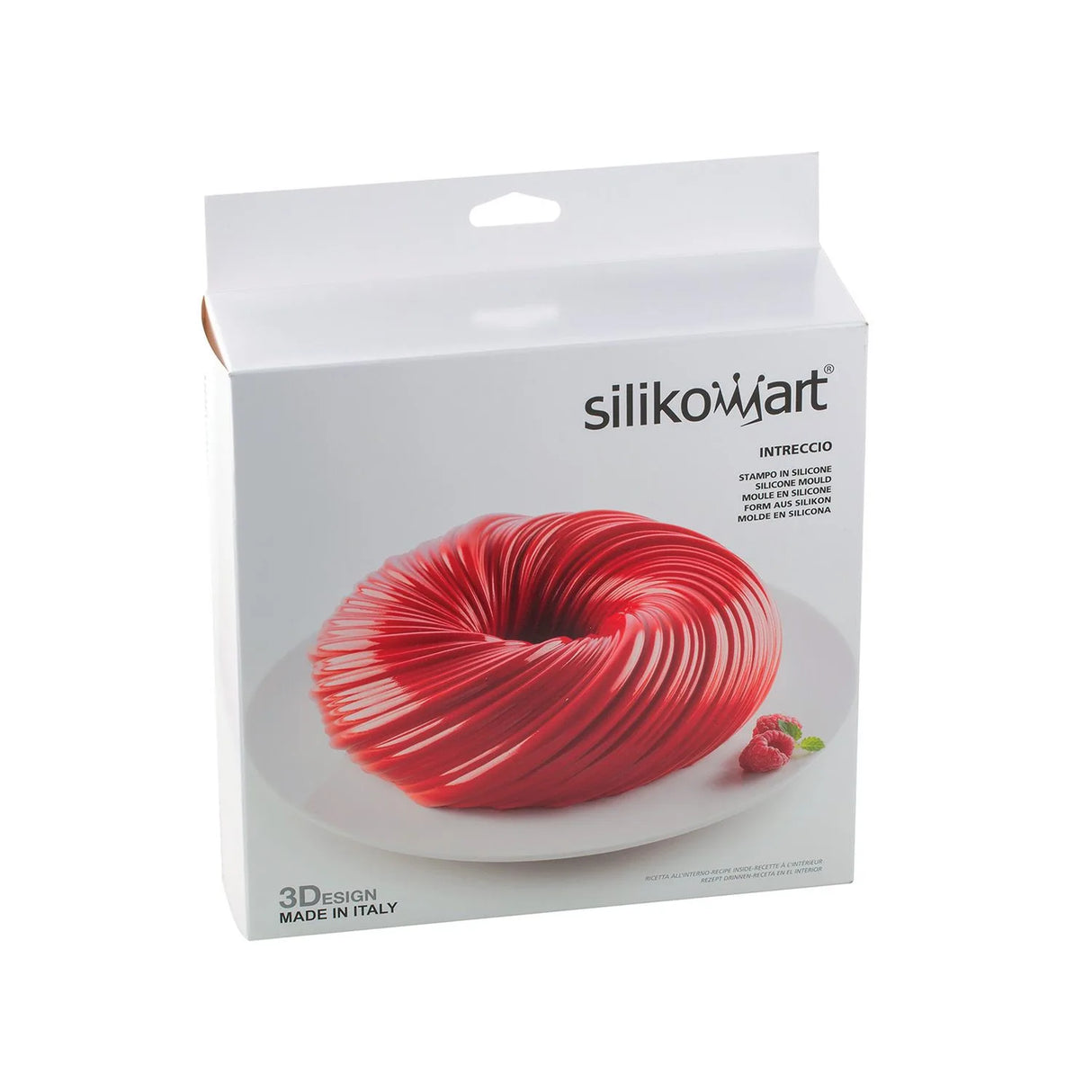 Silikomart Intreccio - Silikonform Ø210 H 70 mm