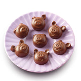 Silikomart Scg35 Choco Pigs - Silicone Mould 31x29 mm