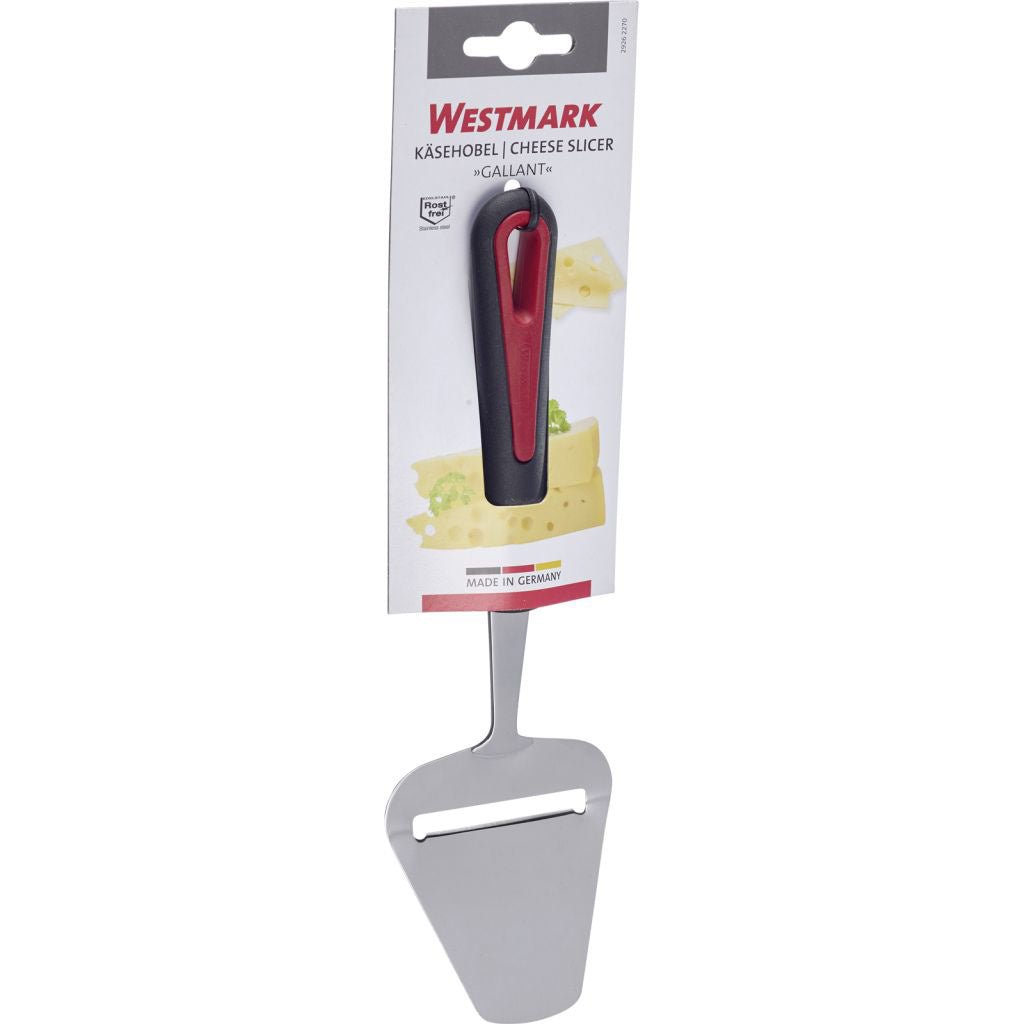 Westmark Heavy Duty roestvrijstalen kaas Slicer (rood/zwart)