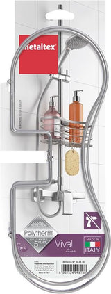 Tomado Metaltex Viva Shower Rack - 29x12x11 cm