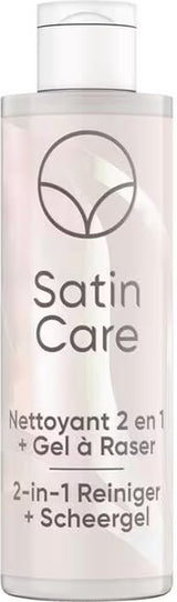 Satin Care - 2-in-1 Cleanser & Shaving Gel - 190ml