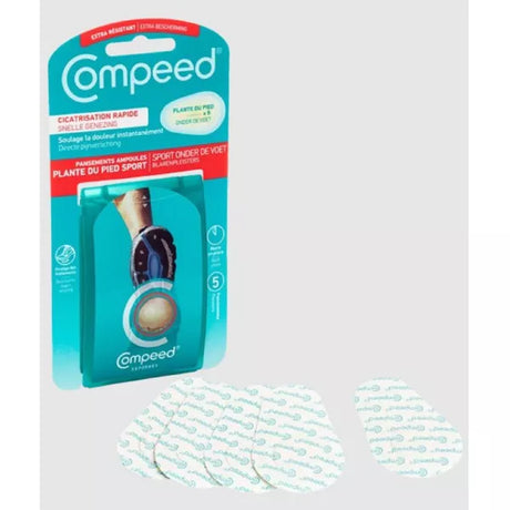 Compeeder Sole des Foot Blisters 5 Plâtres