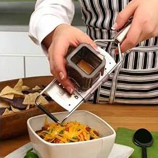 Microplane Profesional Series Fine Cheese Grater 18/8 Stainless Steel With Silver Handle