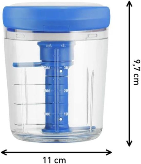 Jamie Oliver JO Chop & Shaker Manual Food Chopper – 450 ml