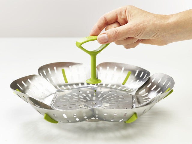 Joseph Joseph Bloom™ Steel Folding Vegetable Steamer Basket – SS