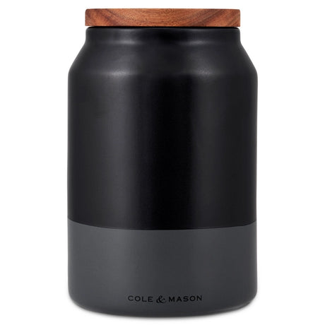 Cole & Mason Container Hinxton Medium Ceramic Black/Grey