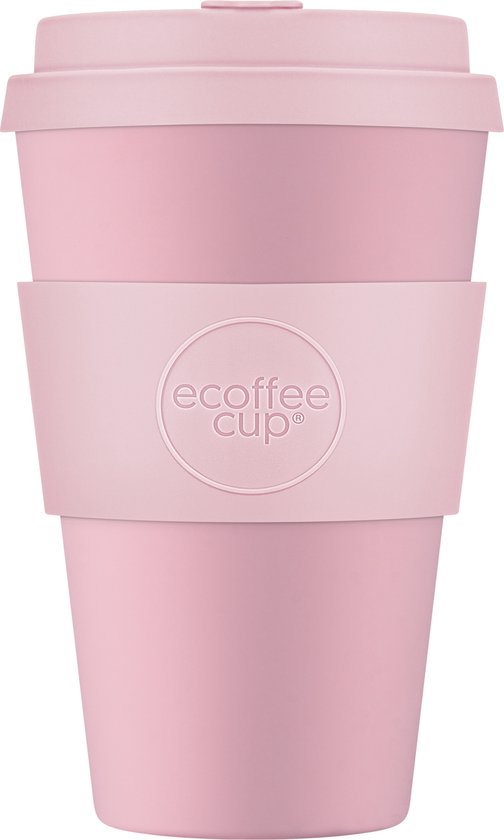 Ecoffee Cup 400 ml wiederverwendbar, lokale Flusen