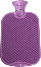 Fashy Hot Water Bottle Thermoplastic 2 L Half-Ribbed