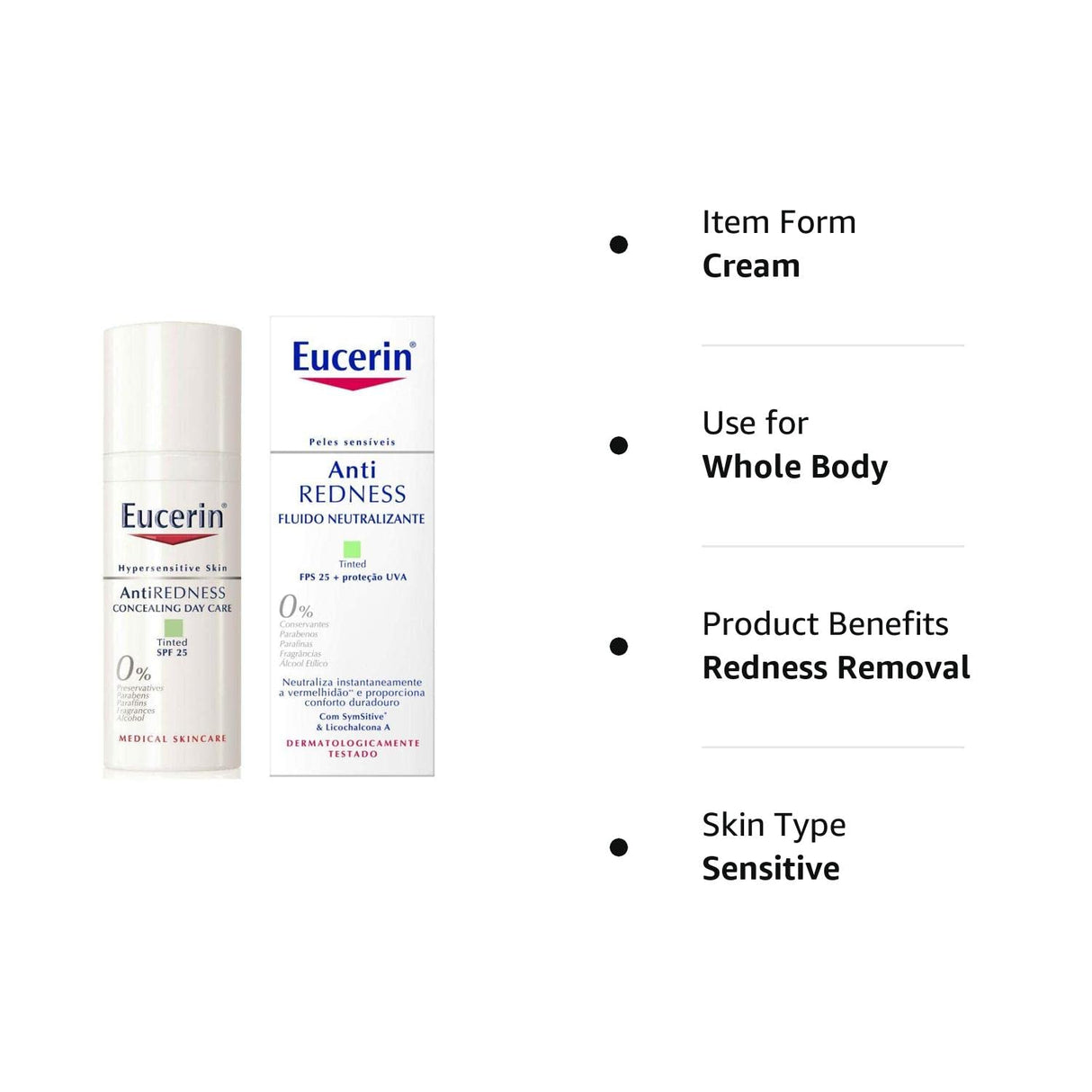 Eucerin AntiREDNESS Concealing Day Cream SPF 25 – 50ml