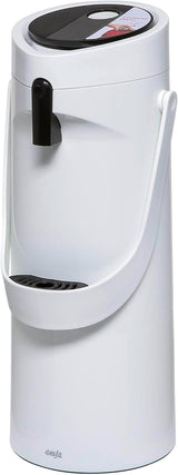 Tefal Ponza Pump Thermos Flask 1.9L White